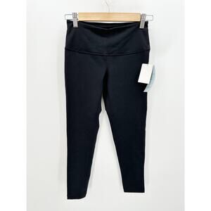 Z by Zella Solid Black Pull On Activewear Leggings Women's Size X-Small XS NWT